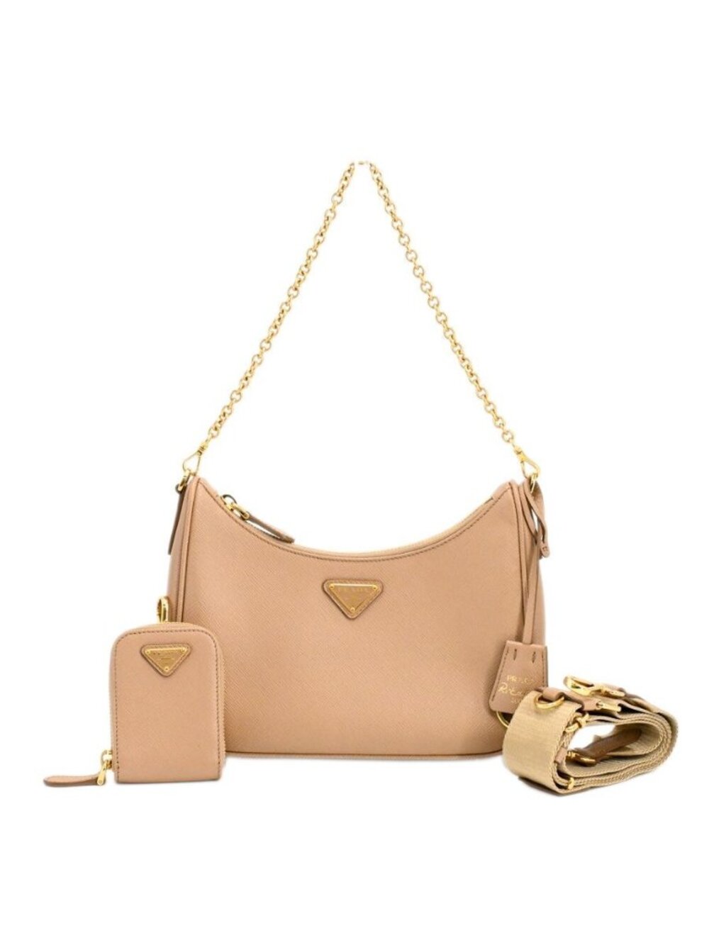 Prada Shoulder Bag Beige